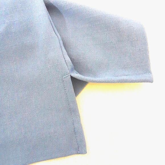 Draper's & Damon's Womens Size S Blue Beachy Fishnet Fairy Cardigan 2 Piece Set - Picture 11 of 12